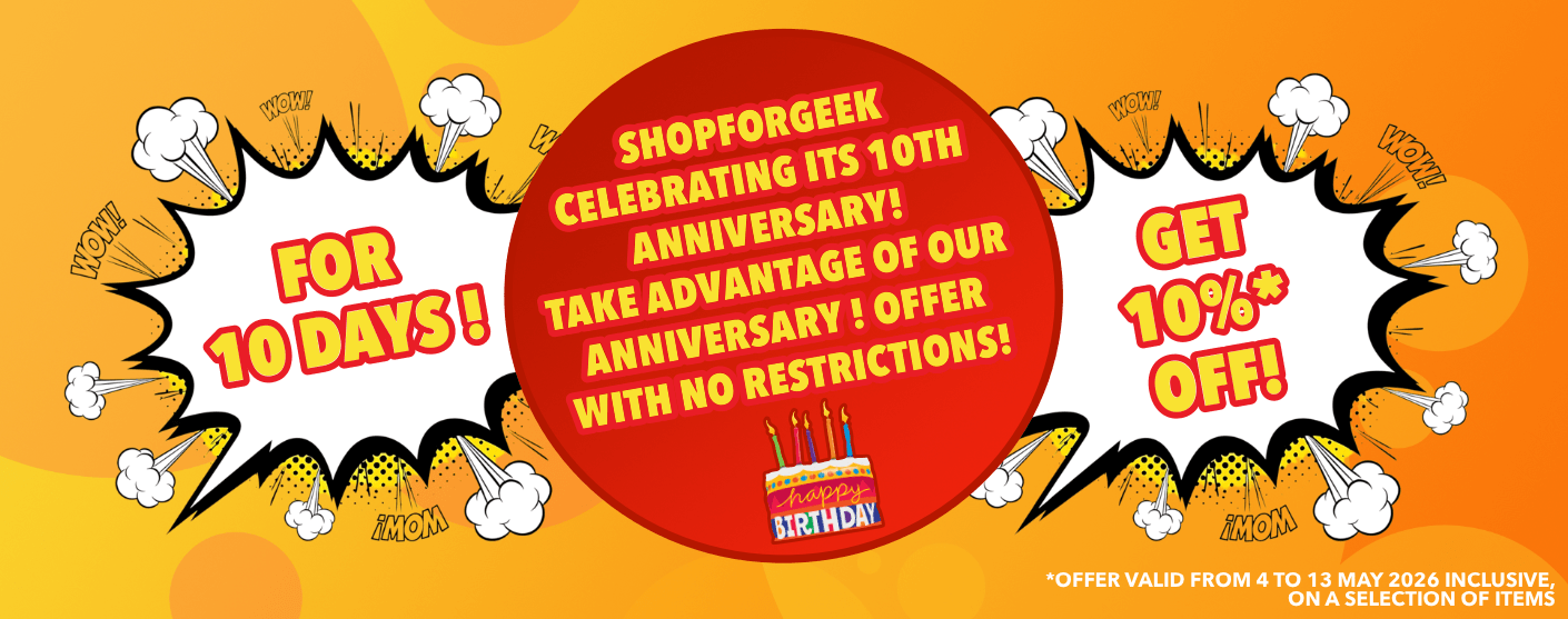 10 years of ShopForGeek